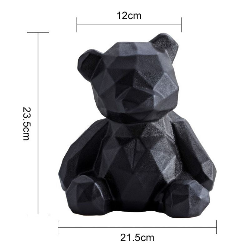 Estátua de Teddy de origami